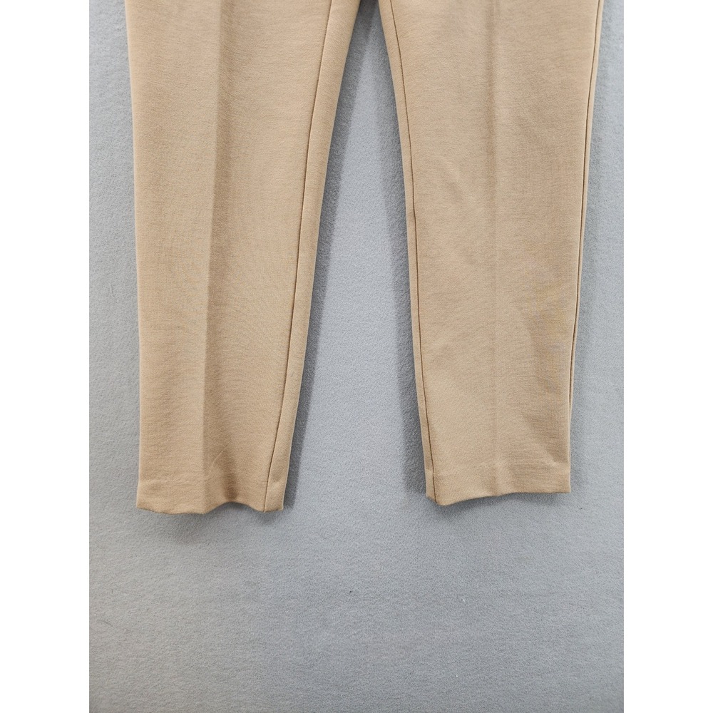 Chicos Brigitte Slim Leg Pants Tan Beige Pull On Stretch Trousers Womens SZ 0/4 - Picture 4 of 13